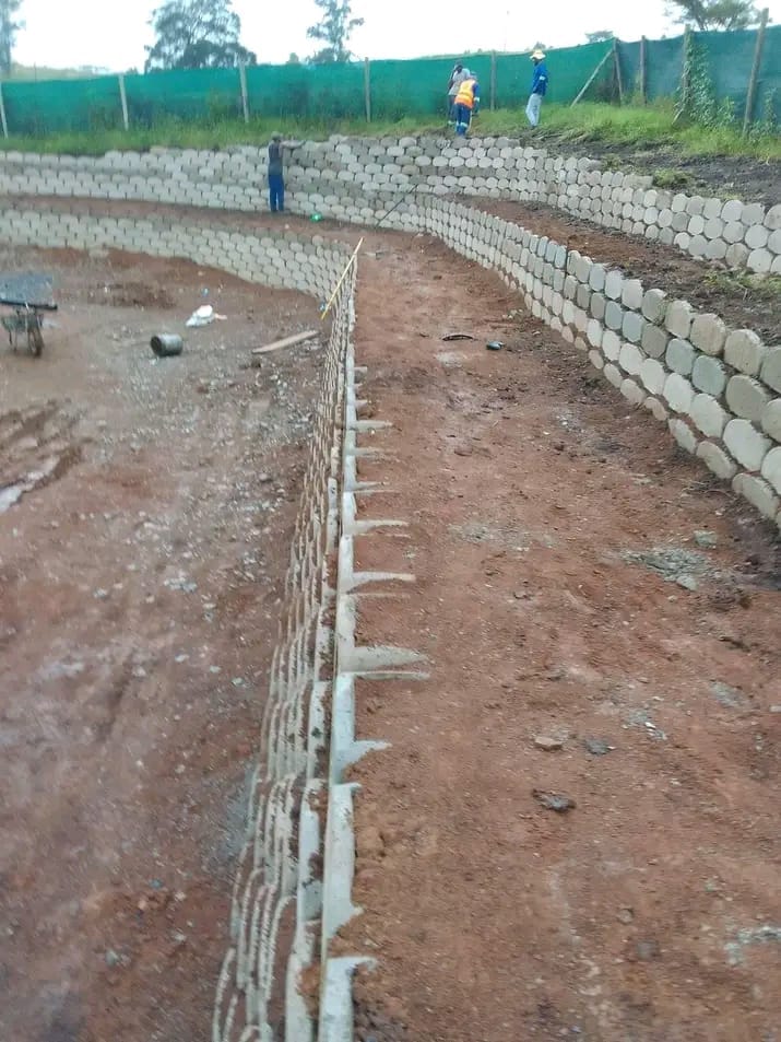 ProBuild retaining wall project 16