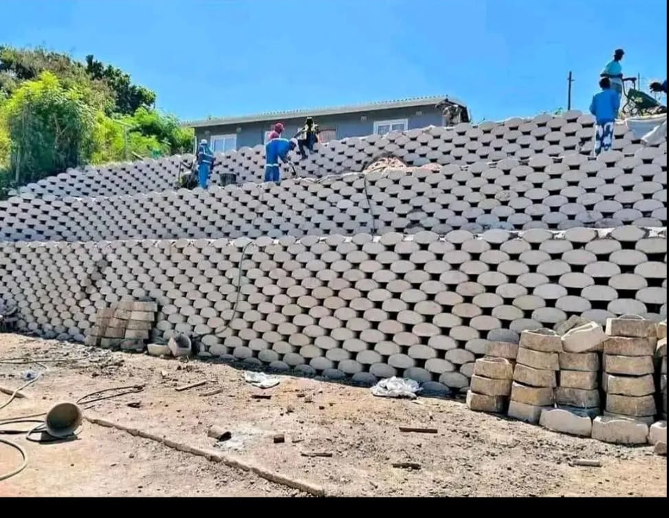 ProBuild retaining wall project 15